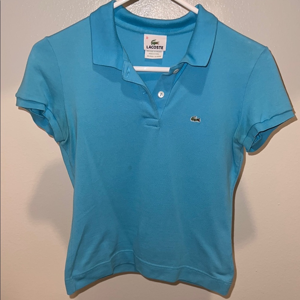 Lacoste Blue Polo Shirt